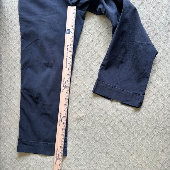 Patagonia Cropped Pants Size 6 Black Hemp Blend Lagenlook - Picture 12 of 16